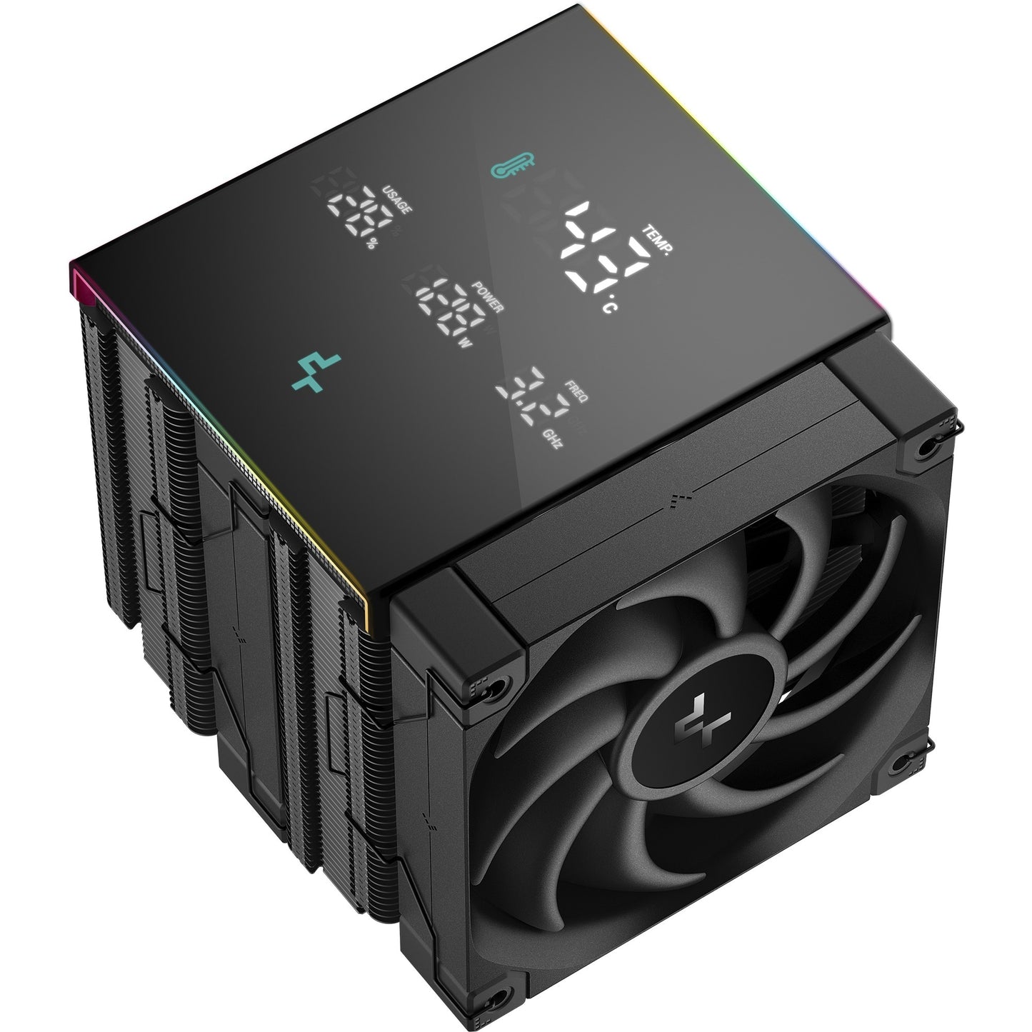 Deepcool AK620 Digital Pro RGB CPU-Kühler (Schwarz)