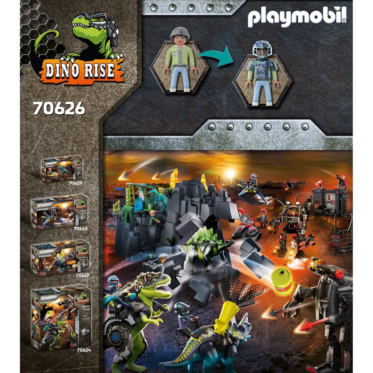 Playmobil Rise Saichania: Verteidigung der Kämpfer