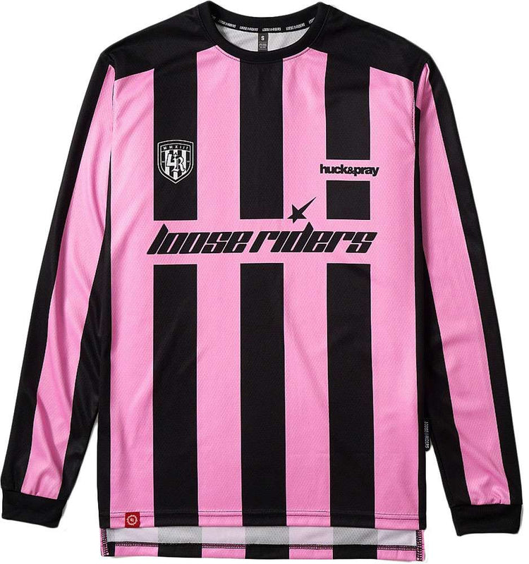 Loose Riders Derby Pink – MTB-Langarmtrikot