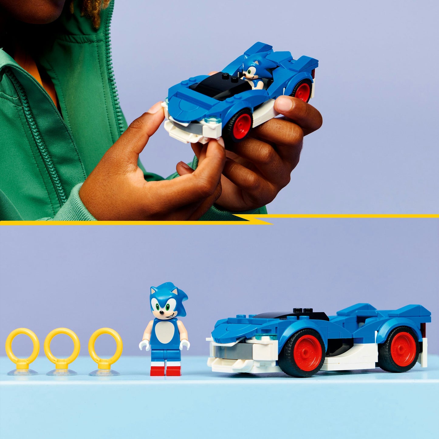Lego Sonic 77117 Sonic Speedster Lightning | 2 Stk