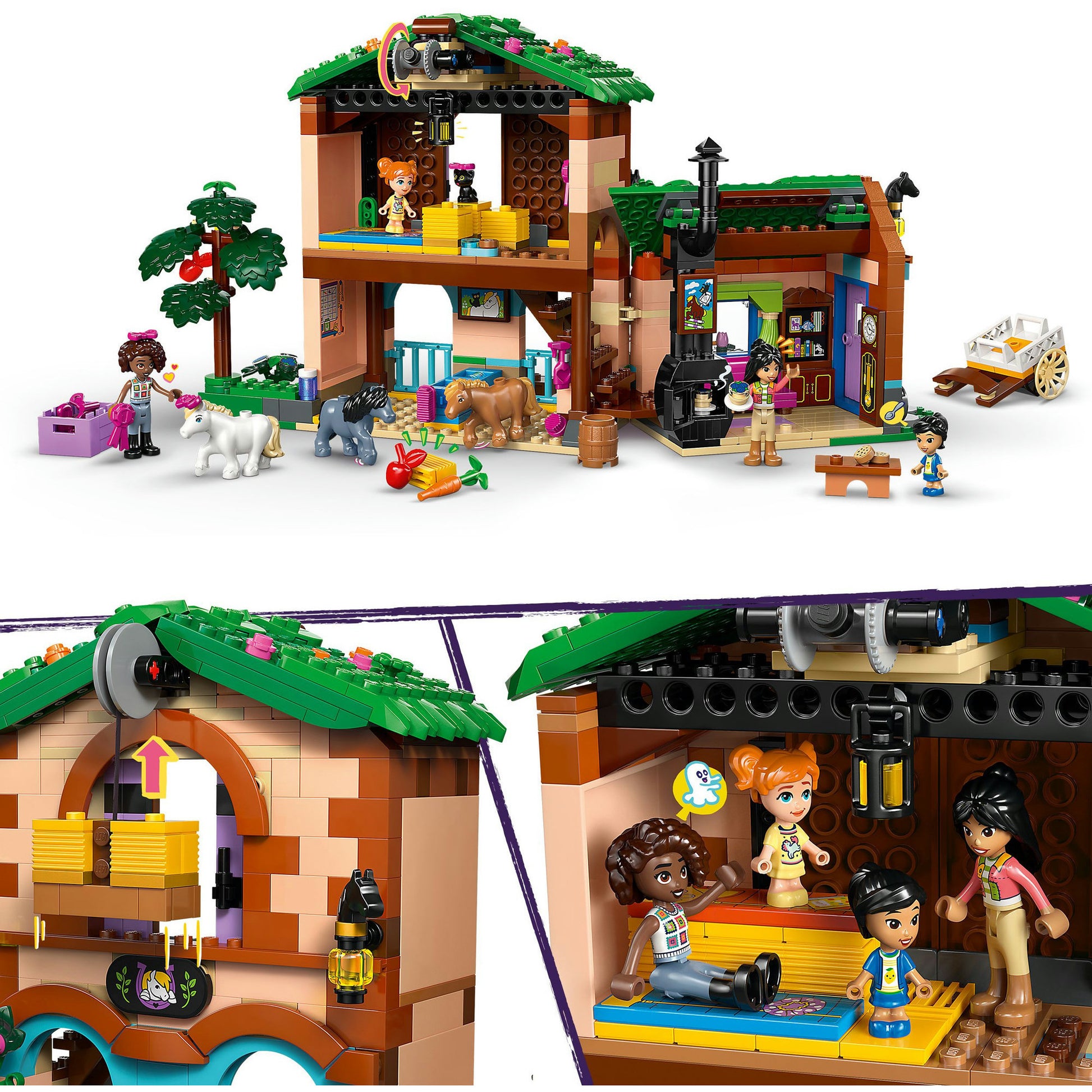 LEGO 42654 Freunde Pony Farm und Stal