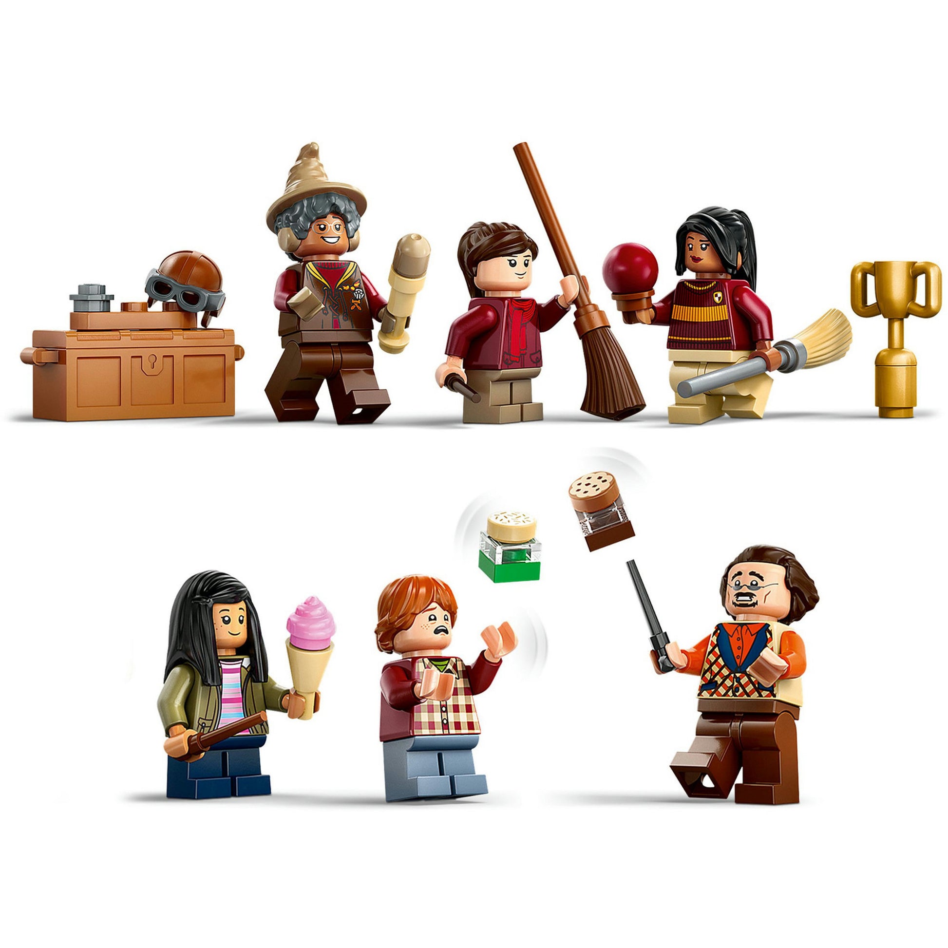 LEGO 76452 Harry Potter Zwik Bandage Zwerkbalpaleis und Eisdiele