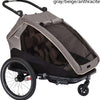 XLC S BS-C10 Duo Zweisitzer-Kinderanhänger