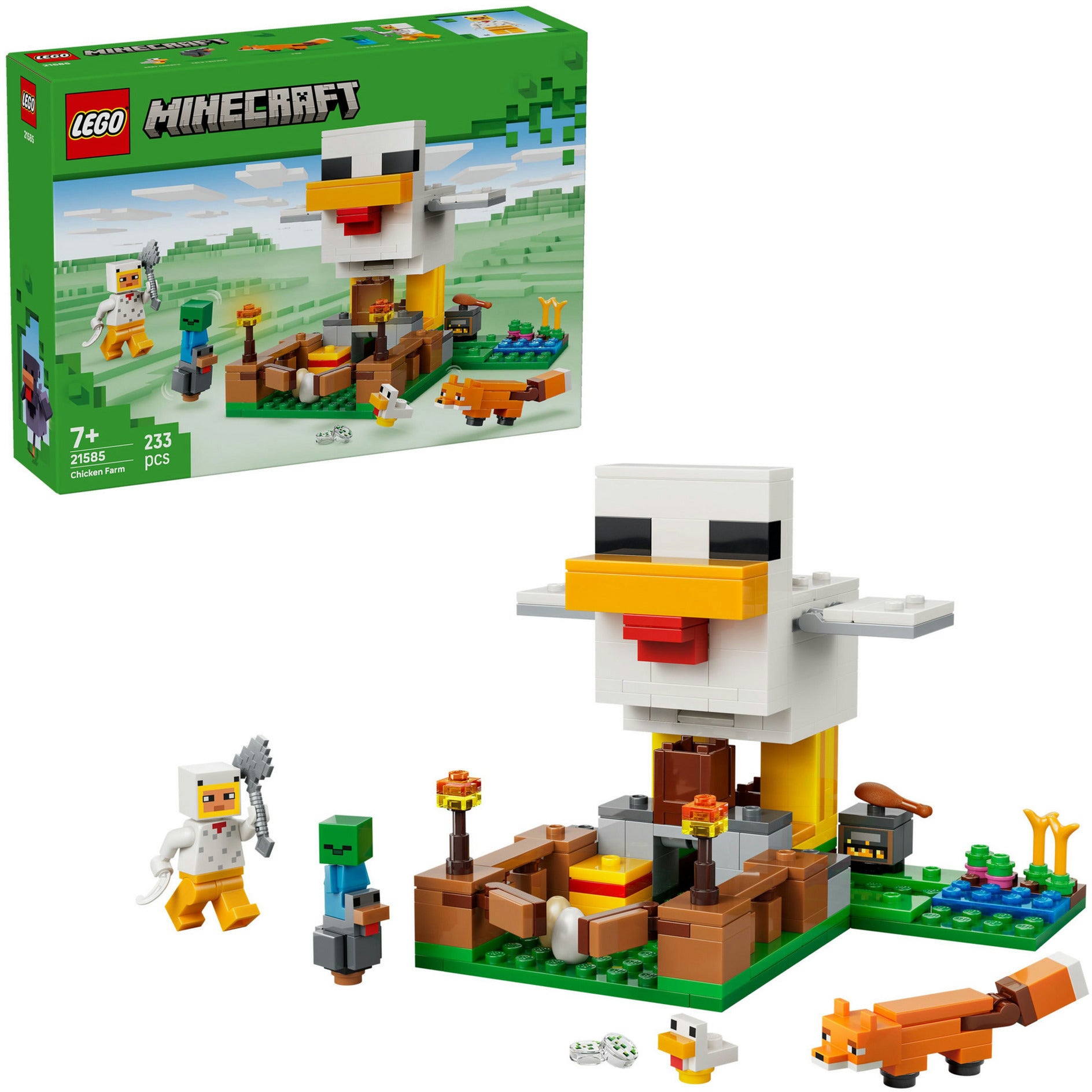 Lego Minecraft 21585 Hühnerfarm