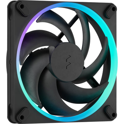 Fractal Design Momentum 14 RGB-Gehäuselüfter (schwarz, 140 x 140 x 25 mm, PWM)