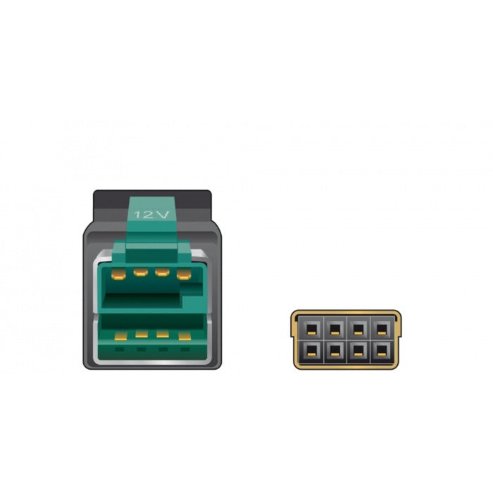 Delock Poweredusb -Kabel männlich 12 V> 2 x 4 Pin männlich für p