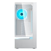 Cougar cfv235 Midi-Tower-Gehäuse (weiß | 2x USB-A | 1x USB-C | RGB | gehärtetes Glas)