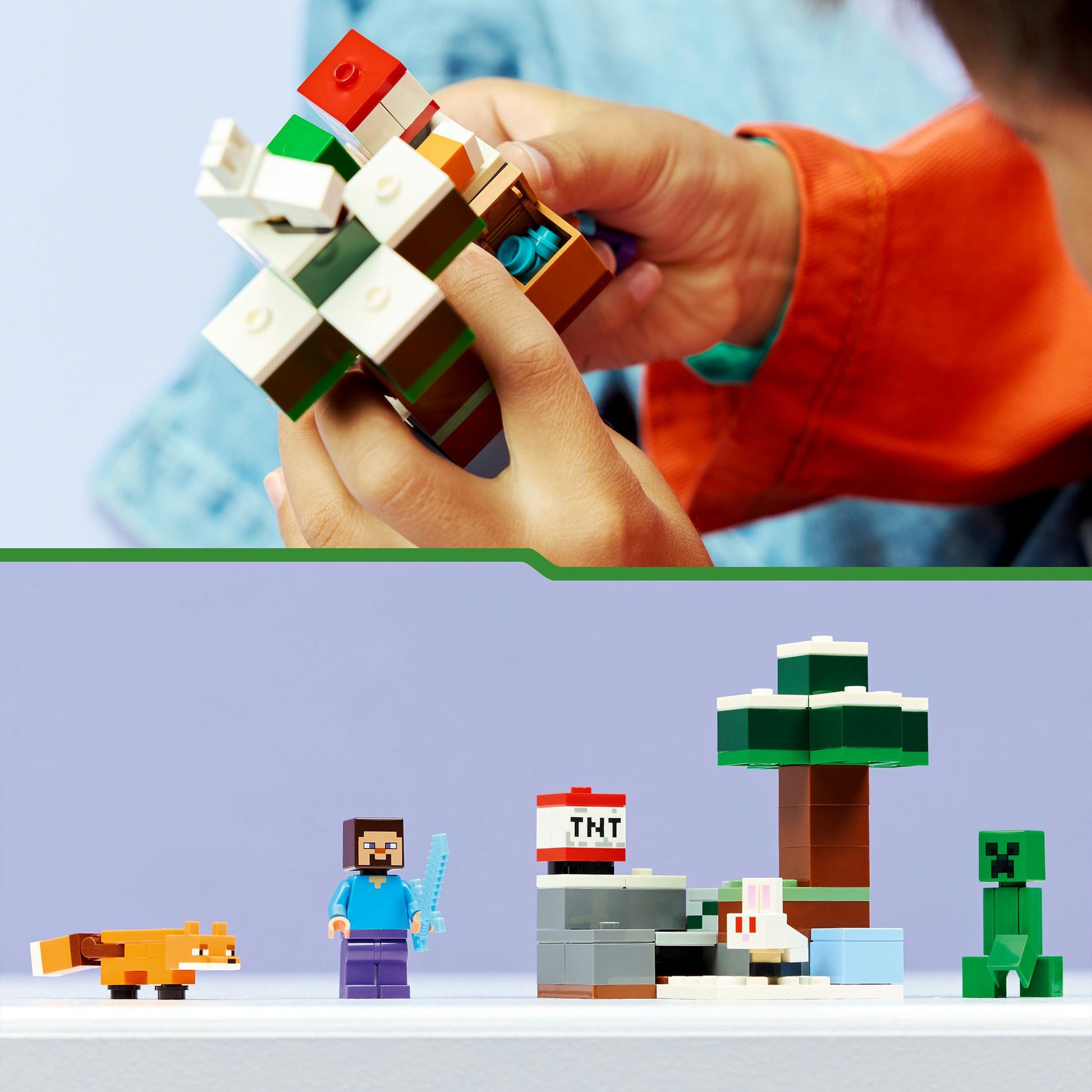 Lego Minecraft 21583 Steves Taiga-Abenteuer