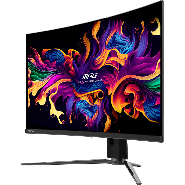 MSI MPG 321curx QD-OLED 31,5 4K UHD Curved Gaming Monitor (Schwarz, 2x HDMI, Display Port, 2x USB-A, USB-B, USB-C, 240 Hz)