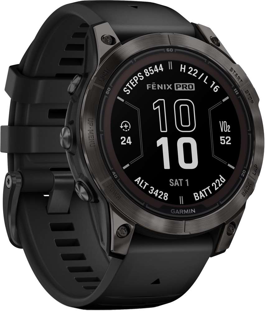 Garmin fenix® 7 pro – Sapphire Solar 47 mm Edition – GPS-Multisport-Smartwatch