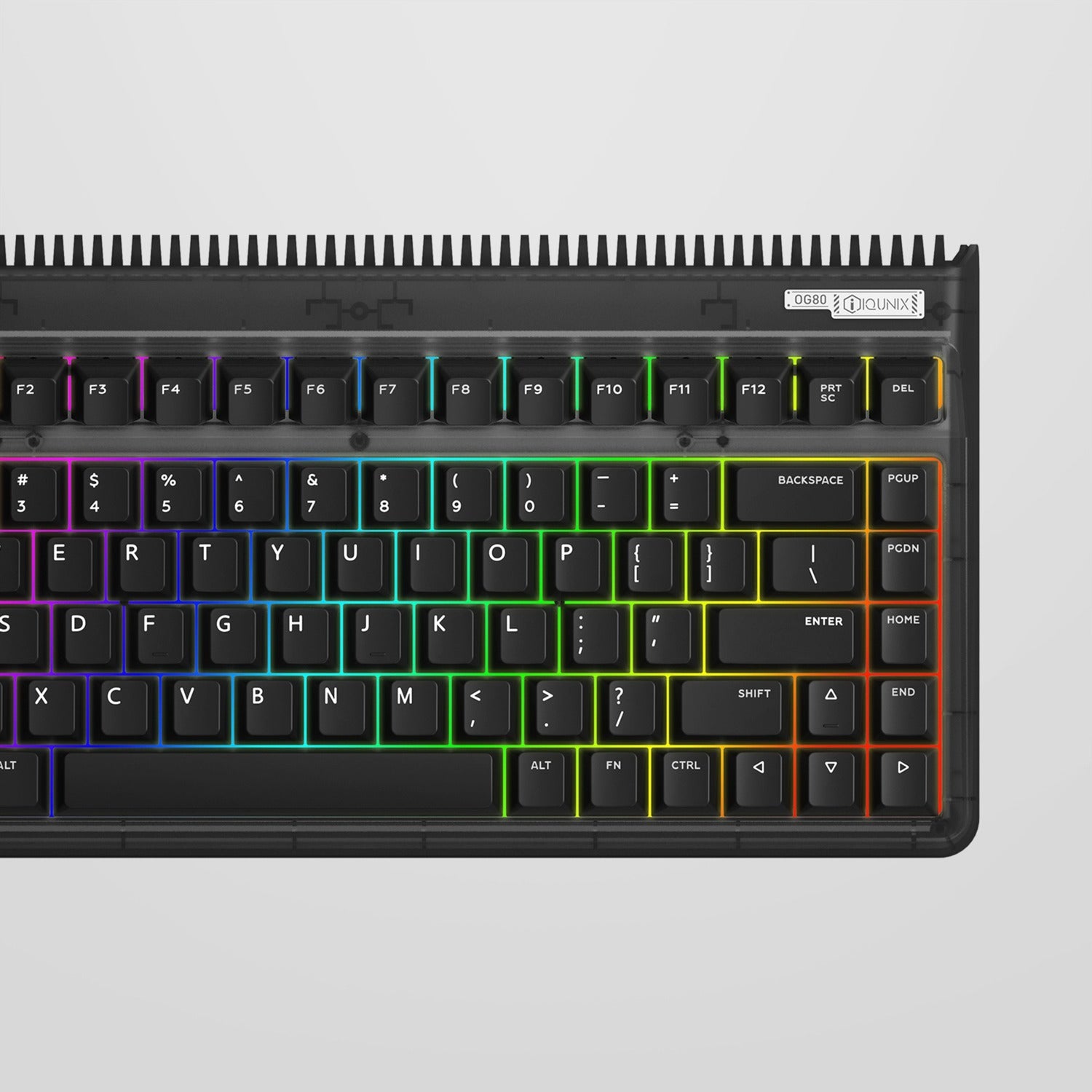 Iqunix OG80 Dark Side Wireless Mechanical Keyboard