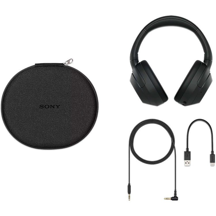 Sony ult wear kabellose Kopfhörer mit Over-Ear-Headset mit Geräuschunterdrückung (schwarz, Bluetooth)
