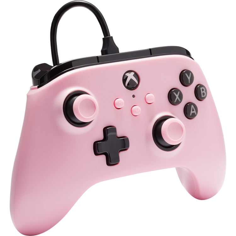 Kabelgebundener Powera-Controller für Xbox Series X|s (Rosa, Xbox Series X|s, Xbox One, PC)