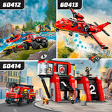 Lego LEGO City 60414 Feuerwache und Feuerwehrauto - afbeelding 12