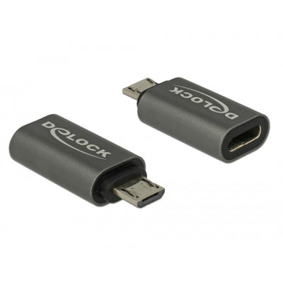 Delock-Adapter USB 2.0 MICRO-B-Mann zu USB Typ-C 2.0 FEM