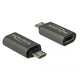 Delock-Adapter USB 2.0 MICRO-B-Mann zu USB Typ-C 2.0 FEM