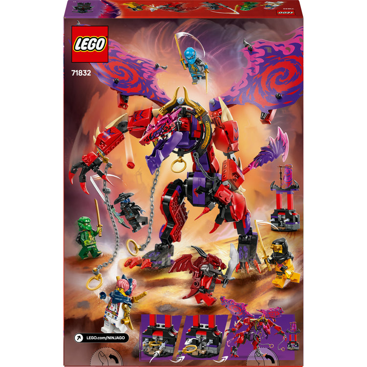 LEGO 71832 Ninjago Lightntand Dragon aus dem Chaos