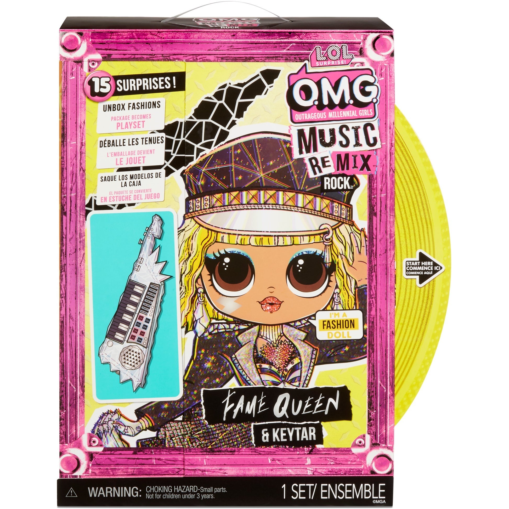 LOL. Überraschung OMG Pop Remix Rockfame Queen und Keytar