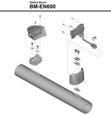 Shimano Steps BM-EN600 Akkuhalterung für Unterrohr - afbeelding 2
