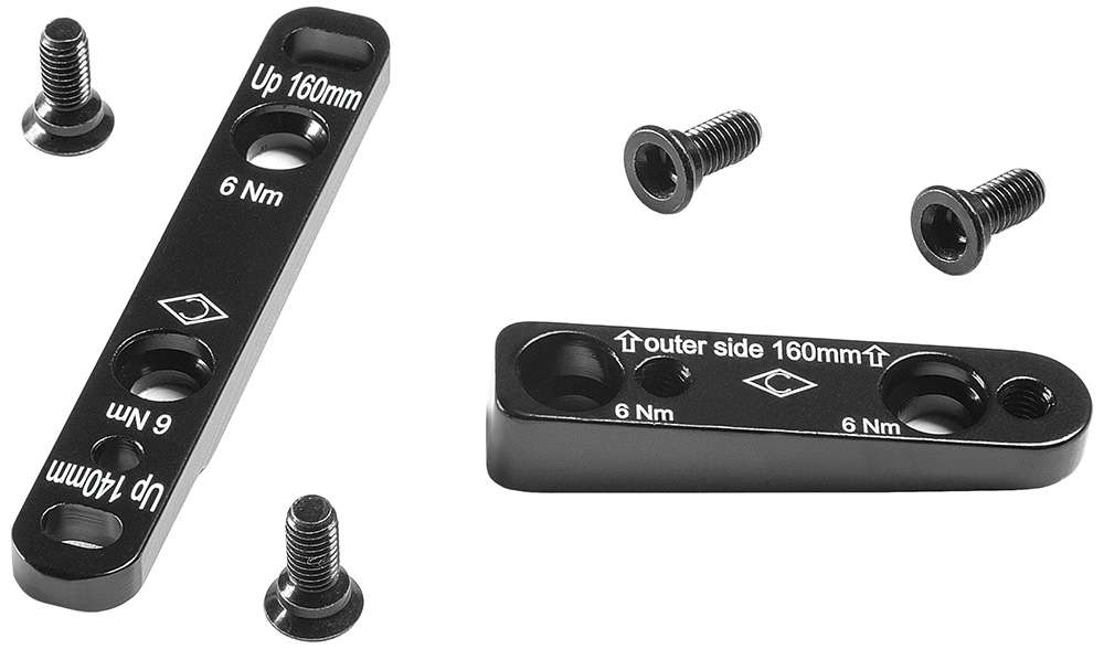 Campagnolo-Adapter (hinten) inkl. Ekar-Schrauben