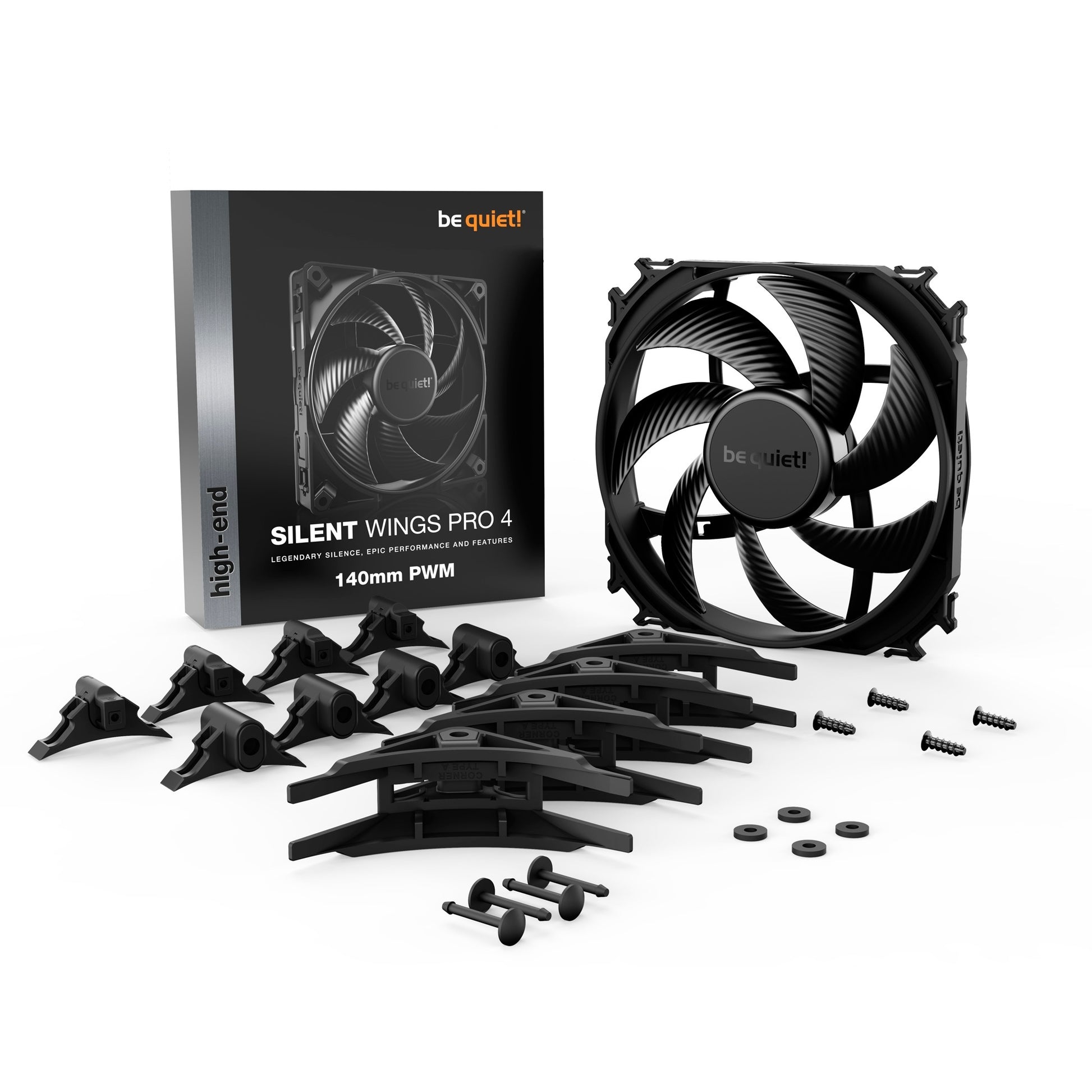 Ruhig sein! Silent Wings 4 PWM 140x140x25