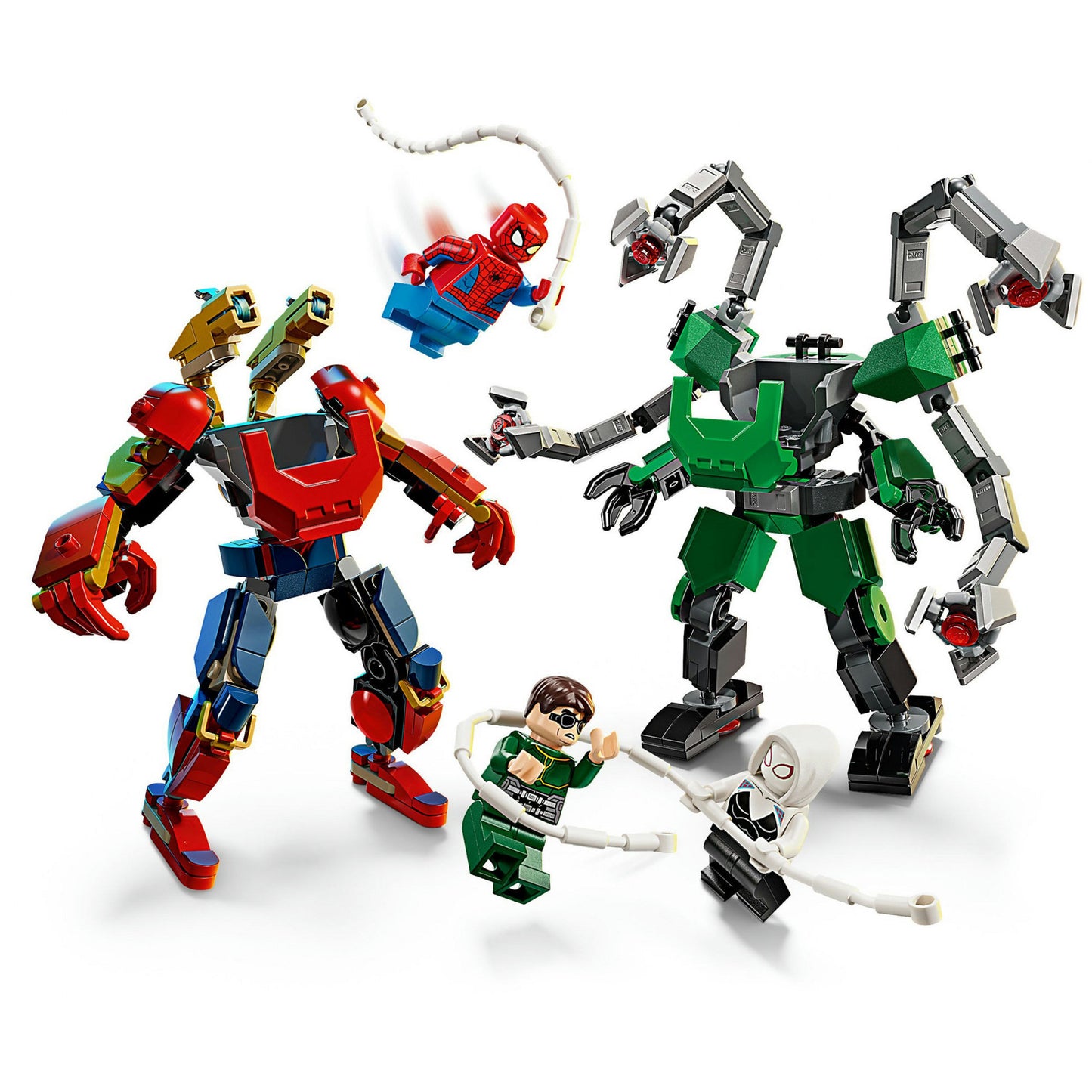 Lego 76338 Super Heroes Marvel Mecha-Duell Spiderman vs. Doc Ock