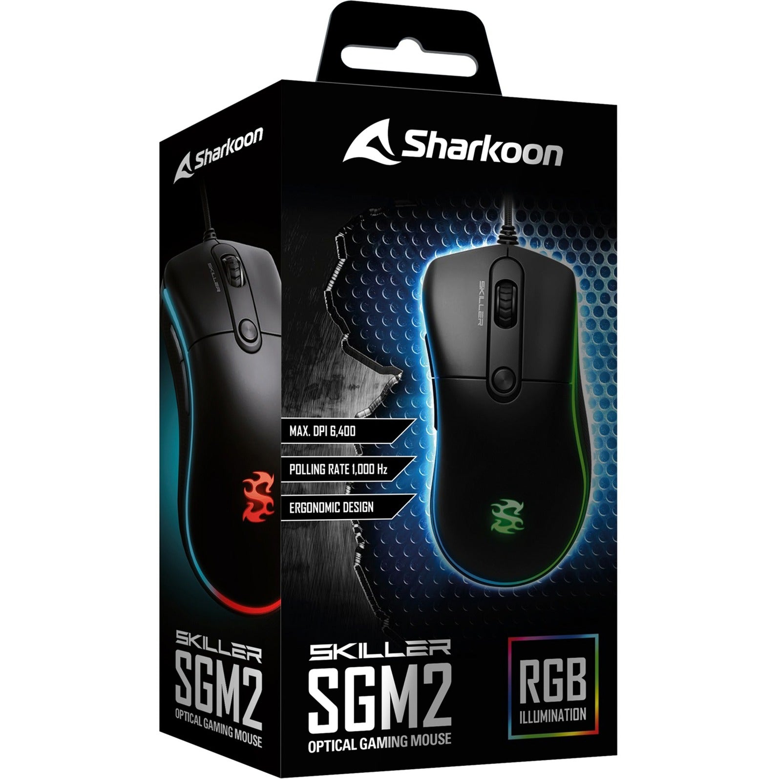 Sharkoon Skiller SGM2 Optical Gaming Maus