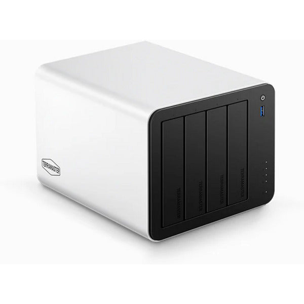 Terramaster f4-425 plus NAS (weiß, 2x 5GBe, HDMI, USB)