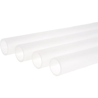 Alphacool Eisrohr 16 13mm Plexi (PMMA) Hartrohr satiniert 80cm Rohr (transparent, 4 Stück)