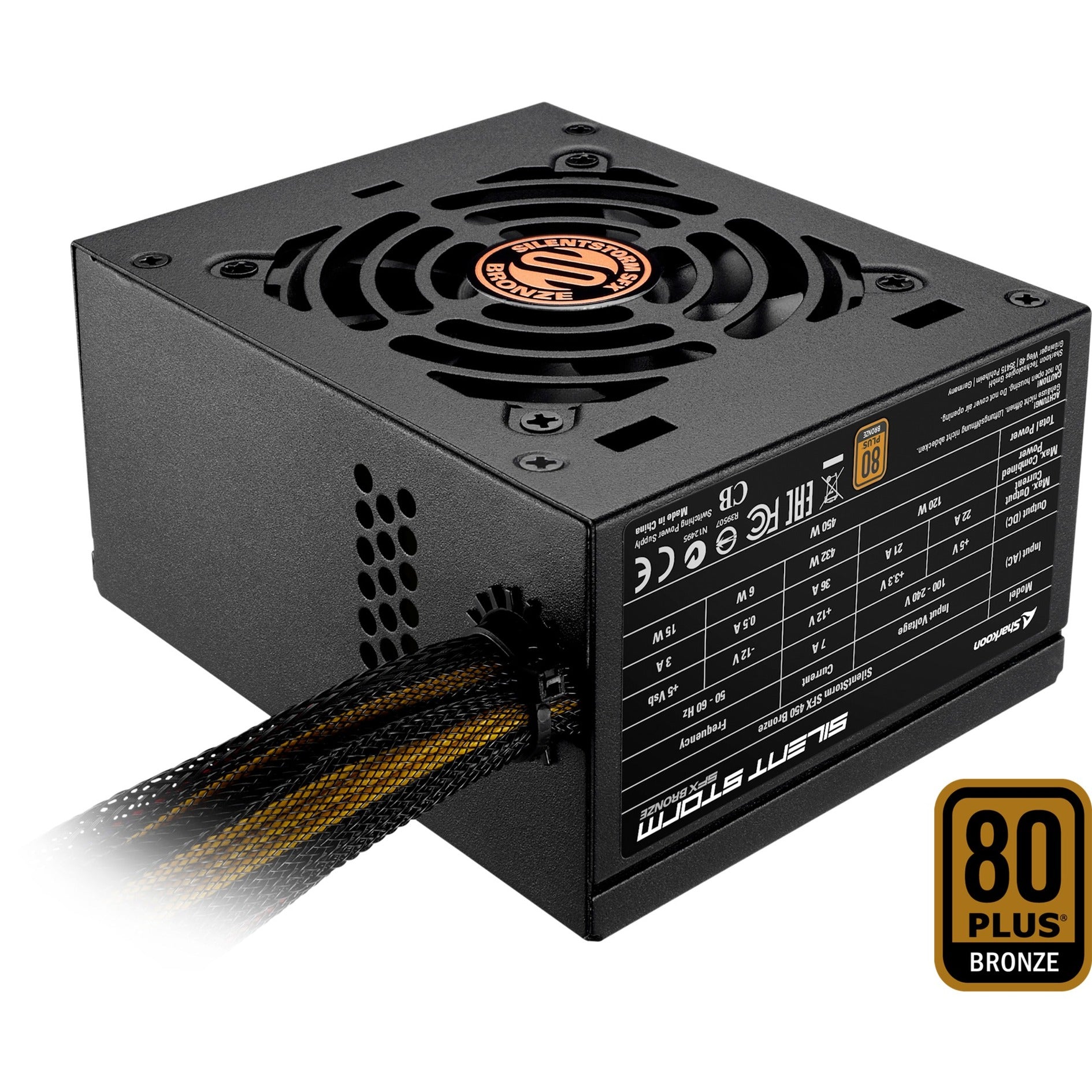Sharkoon Silentstorm SFX 450 Bronze