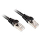 Sharkoon Patchkabel SFTP, RJ-45 mit Cat.6 (schwarz, 2 Meter)