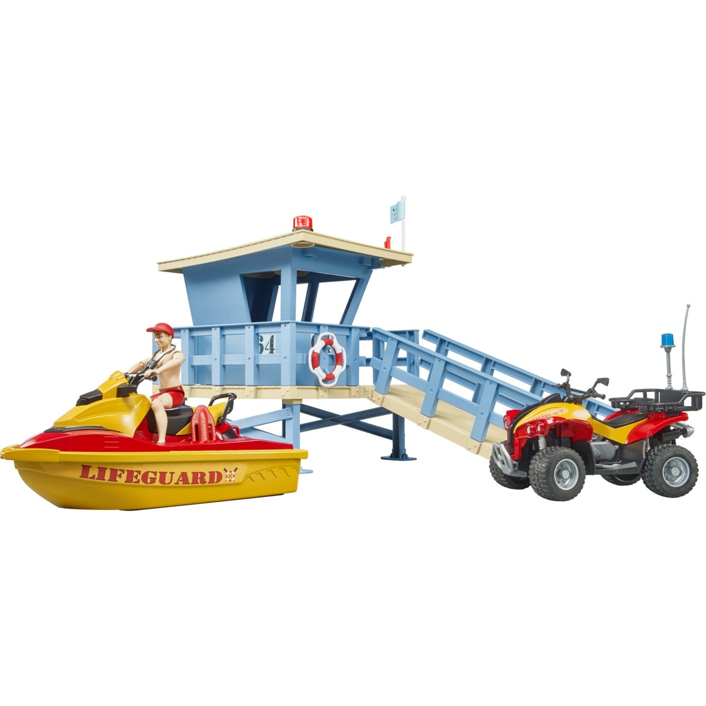 Bruder Bworld Rescue Brigade Station