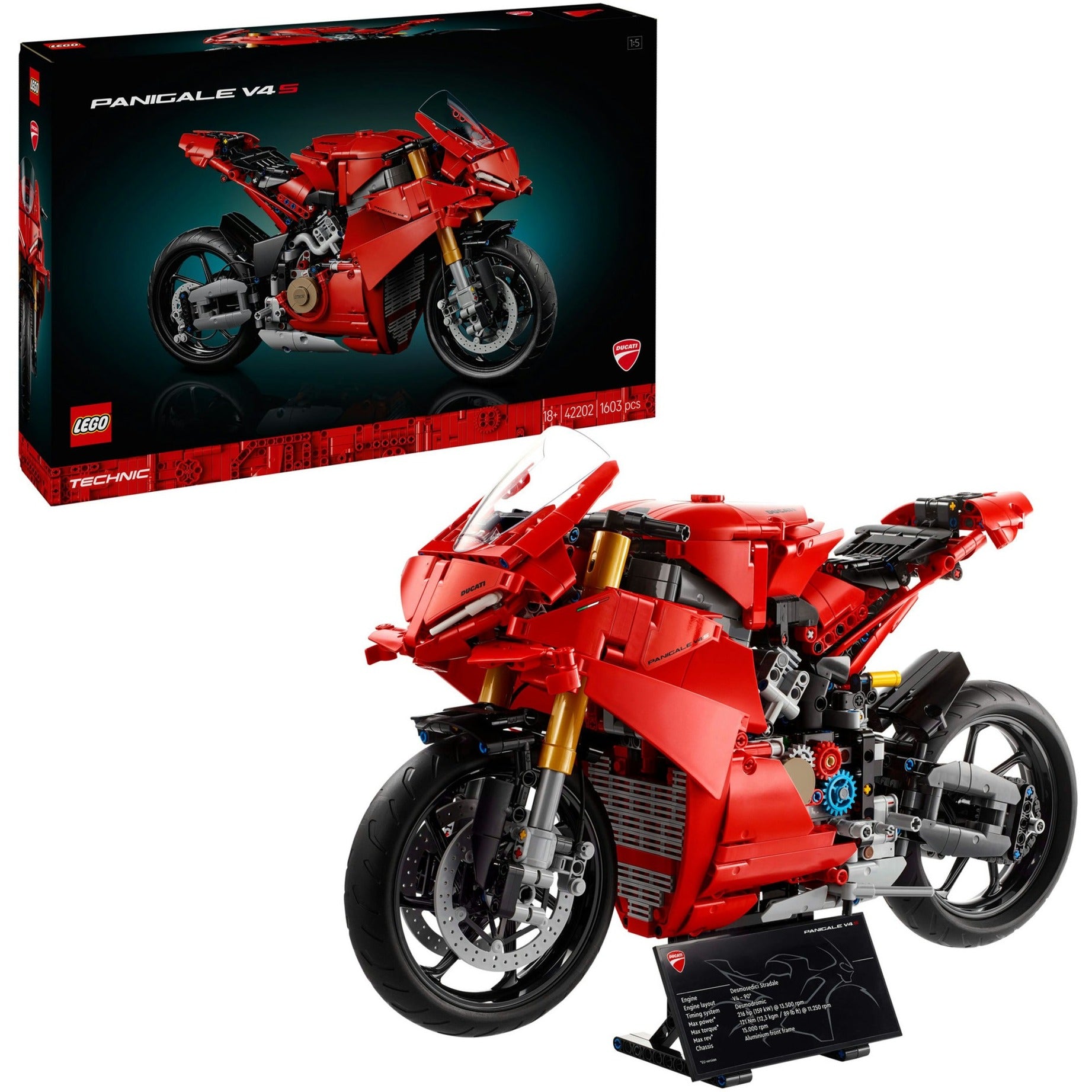 Lego Lego Technic 42202 Panigale V4 S Motor