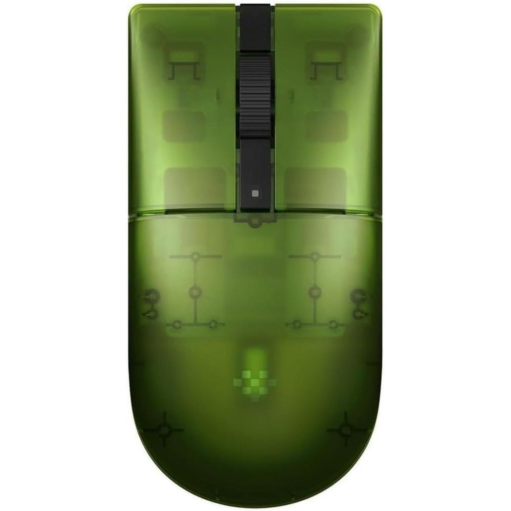 8bitdo Retro R8 Maus – Xbox Edition (grün, 50 – 26000 dpi, Bluetooth USB-C 2,4 GHz)