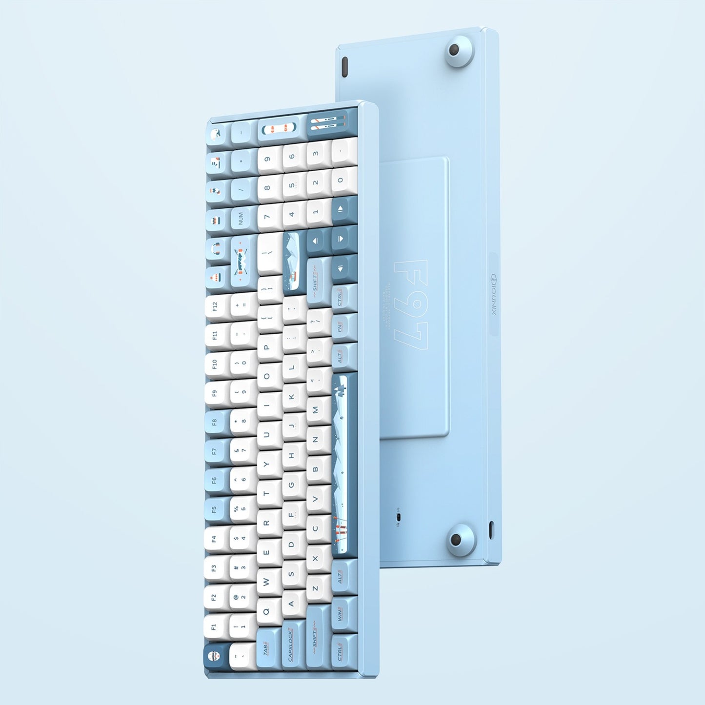 Iqunix F97 Wintertide Wireless mechanischer Tastatur