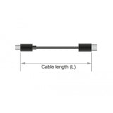 Delock Superspeed USB-C 3.1 Gen1 männlich> weiblich - afbeelding 3