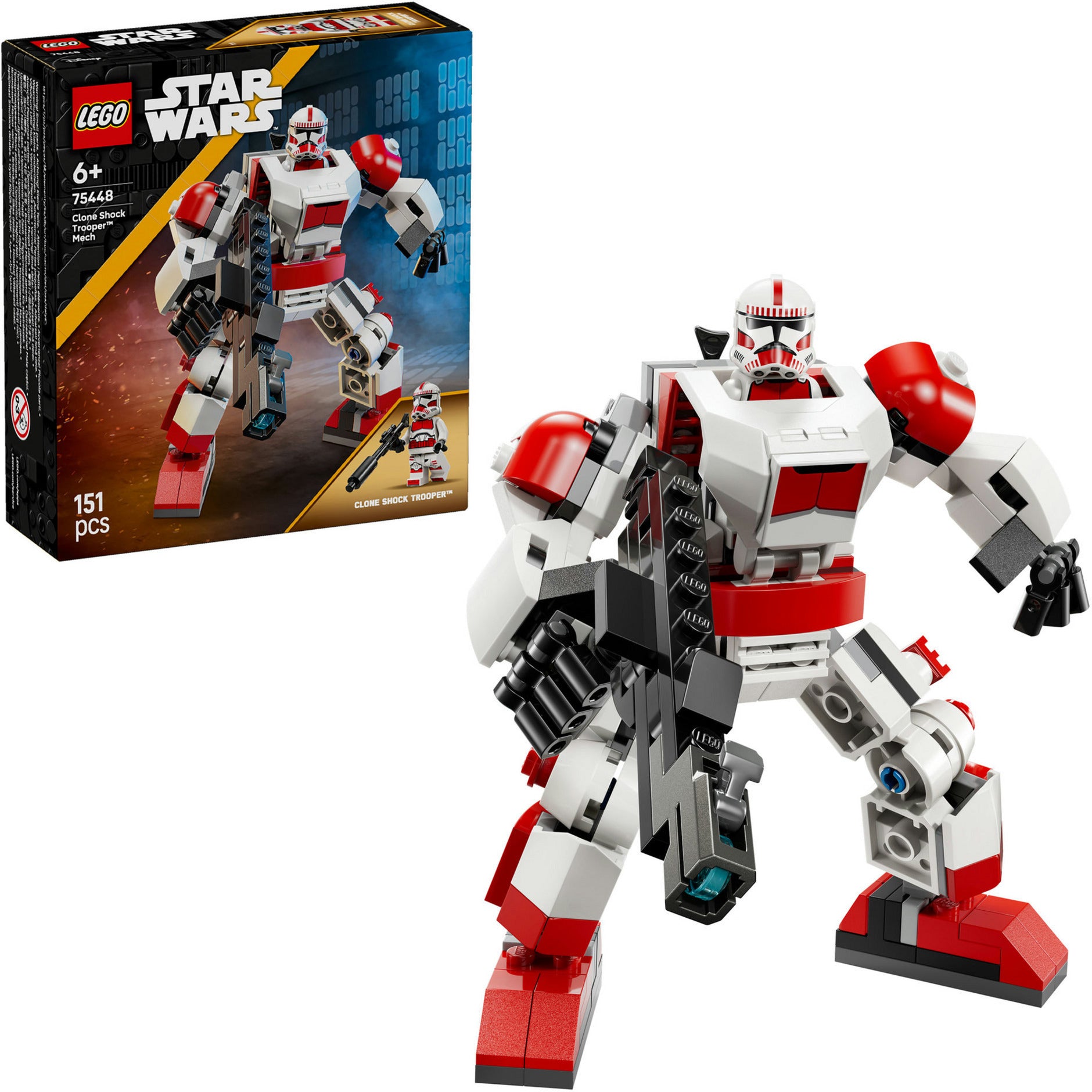 Lego Star Wars TM 75448 Clone Shock Trooper Mech | 2 Stk