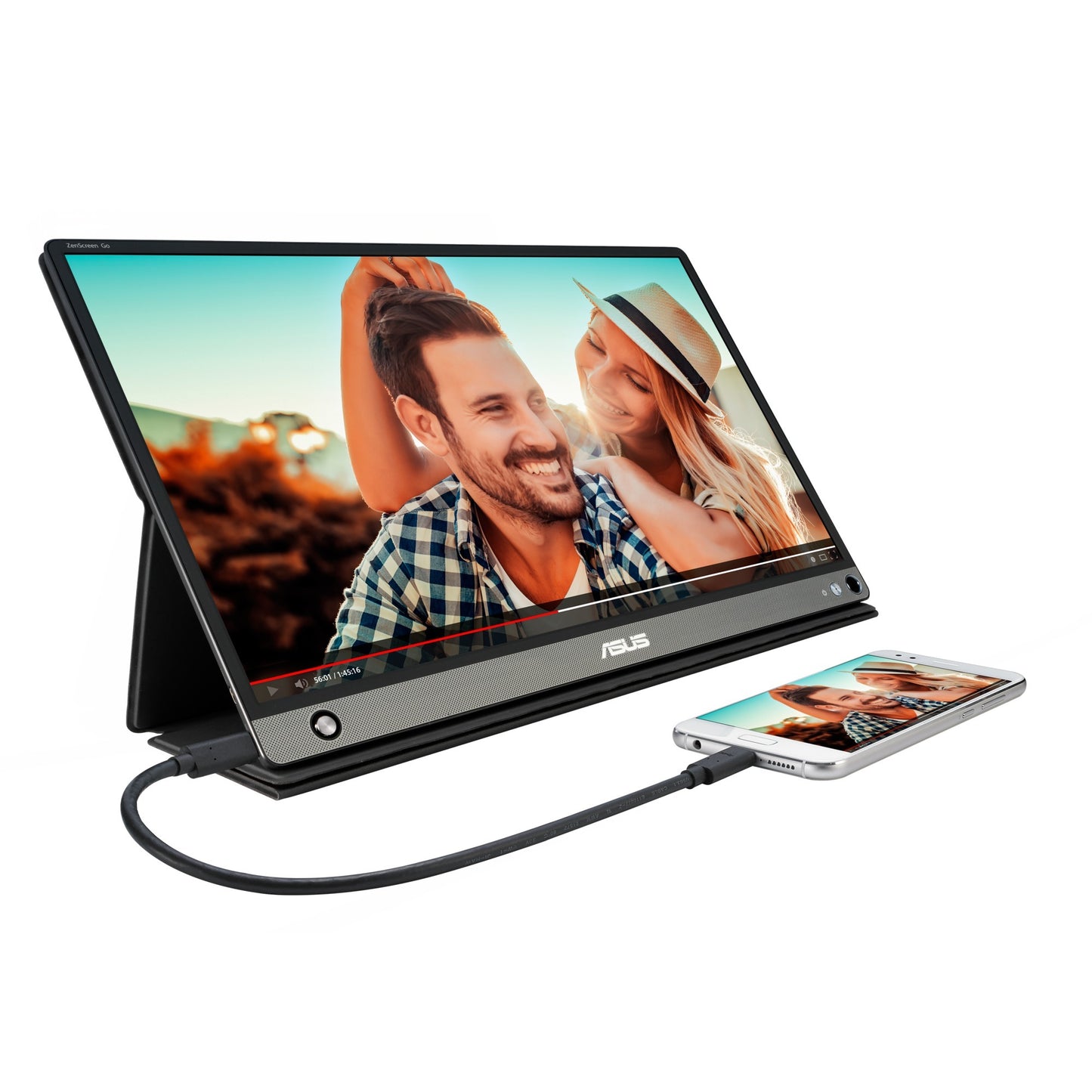 ASUS ZenScreen GO MB16AHP