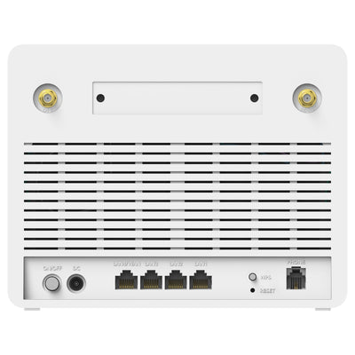 Cudy AC1200 Wi-Fi 4G LTE-Cat6 Gigabit-Router LT700e Mesh-Router (weiß, Mesh, Nano-Sim-Steckplatz)