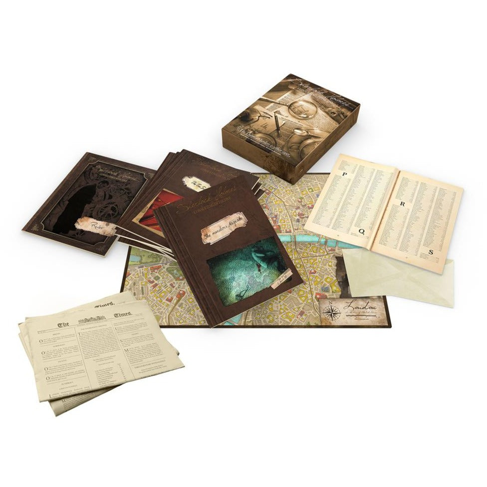 Asmodee Sherlock Holmes Consulting Detective: die Themse M.