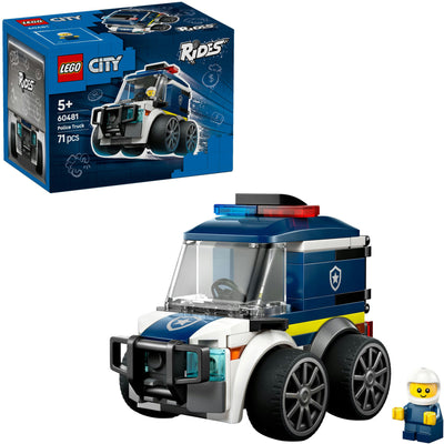 Lego City Brick Rides 60481 Fahrzeuge Polizeiauto | 2 Stk
