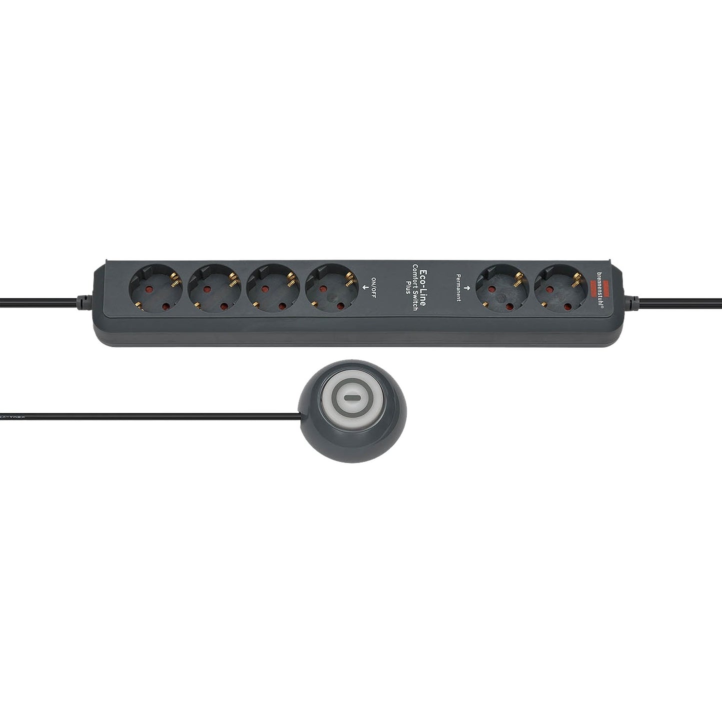 Brennenstuhl Eco-Line Comfort Switch plus 6x
