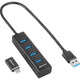 Sharkoon 4-Port USB 3.2 Gen 1 Aluminium-Hub