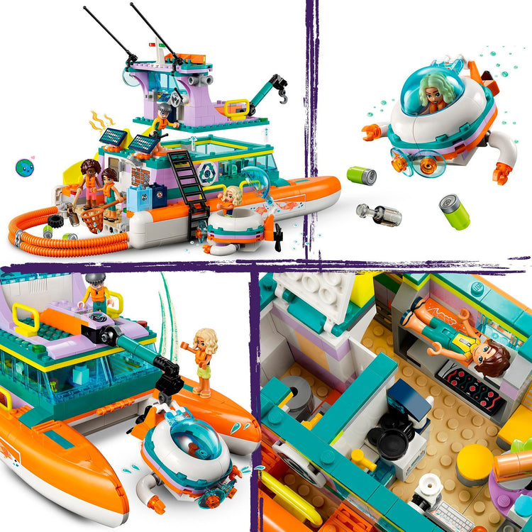 Lego Lego Friends 41734 Rettungsboot auf See