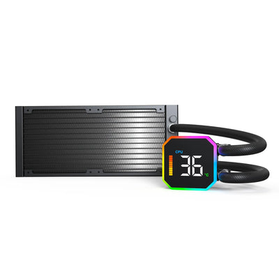 Montech Hyperflow Digital 240 Wasserkühlung (schwarz)