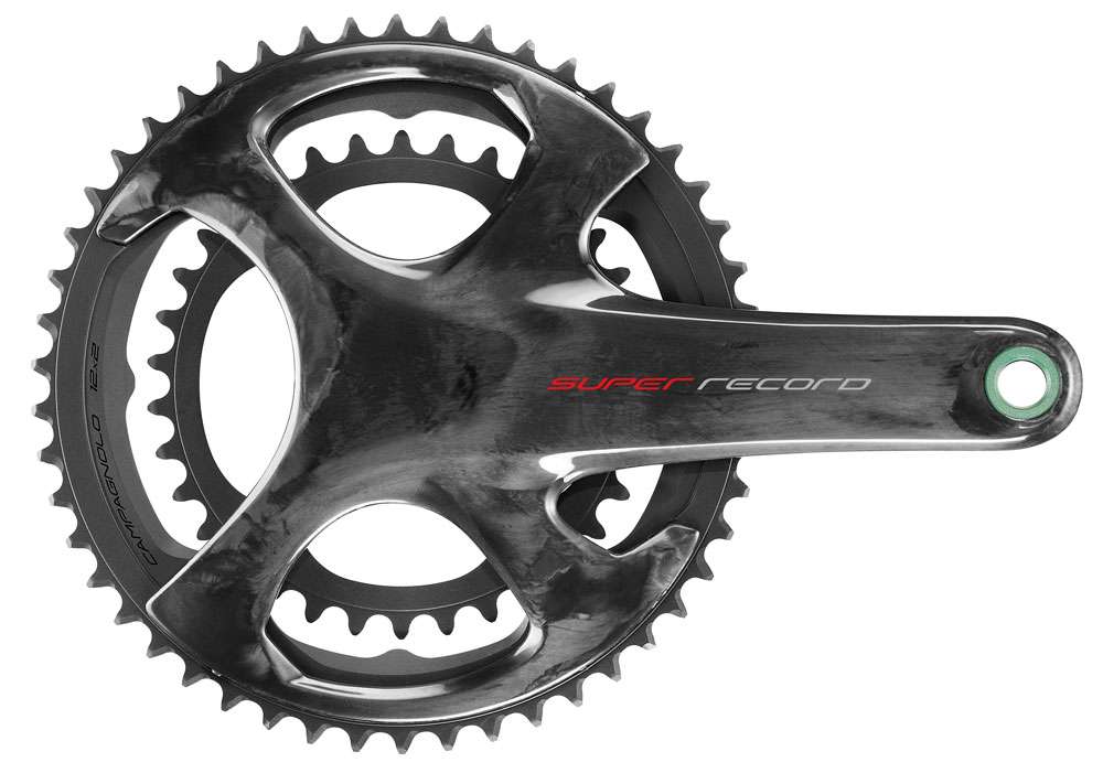 Campagnolo Super Record Carbon 2x12-fach Kurbel 52 36