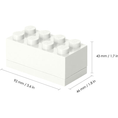 Zimmer Kopenhagen LEGO Mini Box 8 Weiß
