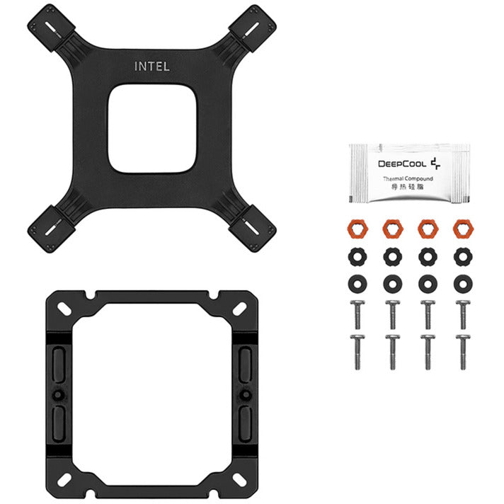 Deepcool AG400 ARGB V2 CPU-Kühler (Schwarz)