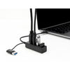 Delock 4-Fever USB 3.2 Gen 1 Hub mit USB Typ-C oder USB T T.