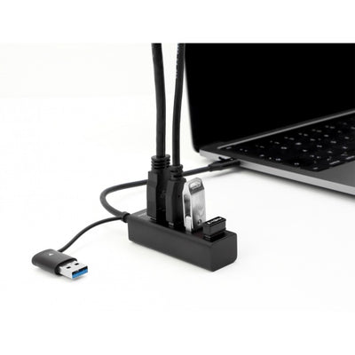 Delock 4-Fever USB 3.2 Gen 1 Hub mit USB Typ-C oder USB T T.